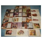 (20) c. 1906-14 CALENDAR Postcards