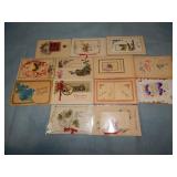 (13) OPENABLE Novelty Postcards