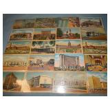 (20) Antique RAILROAD RELATED Postcards