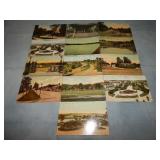 (13) Antique KANSAS CITY Postcards