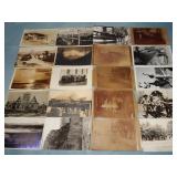 (20) Antique SCENIC etc. RPPC Postcards