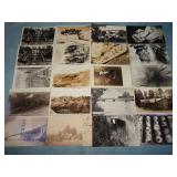 (20) Antique SCENIC etc. RPPC Postcards