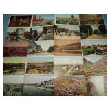 (20) Antique STREET VIEW ETC. Postcards