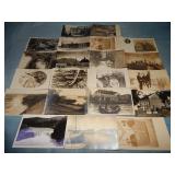 (21) Antique SCENIC etc. RPPC Postcards