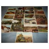 (21) Various Antique Postcards