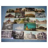 (20) Antique Postcards