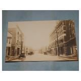 Antique RUMELY Tractor La Porte, IN RPPC