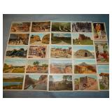 (23) Antique NEW MEXICO Postcards