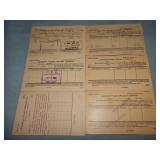 (6) EARLY CANADA PACIFIC RAILWAY Freight Postcards