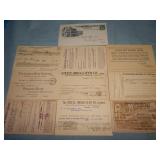 (9) Early 1900's CANADA BUSINESS Postcards