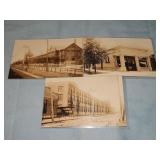 (3) Antique PULLMAN ILL. RPPC Postcards