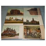 (6) Antique PULLMAN ILLINOIS Postcards