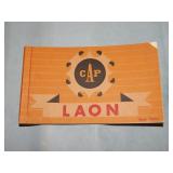 (10) Antique LAON FRANCE BOOKLET RPPC Postcards