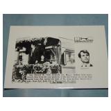 Antique ROBERT KENNEDY FUNERAL Train Postcard