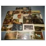 (21) Antique SCENIC Postcards
