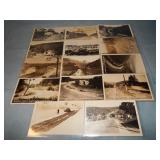 (14) Vintage OLD HIGHWAY VIEWS RPPC