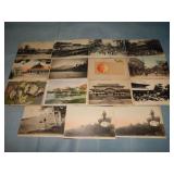 (15) Antique Postcards FROM JAPAN