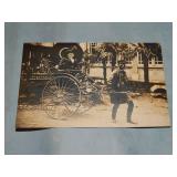 Antique JAPAN RICKSHAW RPPC Postcard