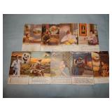 (9) Antique BAMFORTH SONGS Postcards