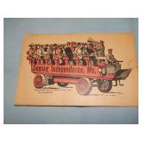 Atq NOVELTY FOLDOUT INDEPENDENCE MO Postcard