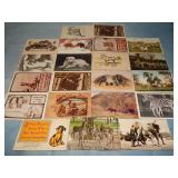 (21) Antique ANIMAL Postcards