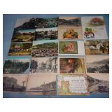 (20) Antique Postcards