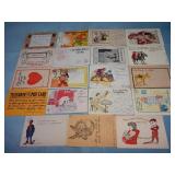 (19) Antique Postcards