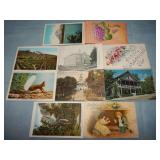(10) Antique Postcards