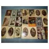 (20) Antique PHOTO STYLE Postcards