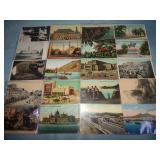 (20) Antique Postcards