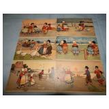 (5) Antique ETHEL PARKINSON Postcards