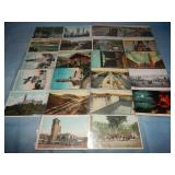 (22) Antique Postcards