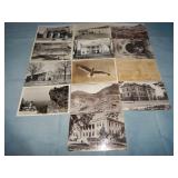 (13) Various RPPC Postcards