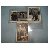 (3) Vintage HITLER Postcards