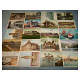 (20) Antique SCENIC Postcards