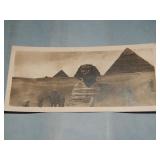 c. 1907 Pyramids SPHINX RPPC Postcard