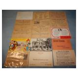 (15) Antique ADVERTISING Postcards