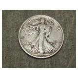 1917 S  Walking Liberty Half Dollar DECENT COIN