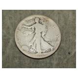 1916 S obverse Half Dollar BETTER DATE