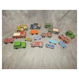 Group of OLD Tootsie Toy toy vehicles