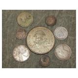 1.62 Troy Ounces of Foreign SILVER Coins