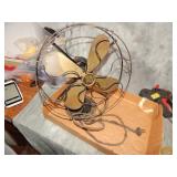 Robbins & Myers Brass Bladed ANtique Fan
