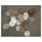 50 Roosevelt SILVER Dimes