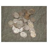 50 Roosevelt SILVER Dimes