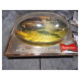 50's- 60's Budweiser lighted 3D Pheasants Sign