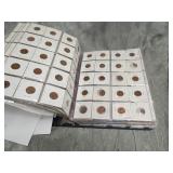 Binder filled with $16.27 face coin collection LIS