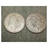 1921 S & D Morgan SILVER Dollars