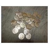 38 Kennedy 40% SiLVER Half Dollars