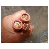 3 Rolls UNCIRCULATED 1957 D Cents