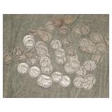 50 Mercury SILVER Dimes MOSTLY EARLY !!!